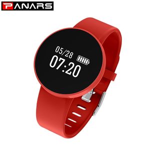 Panars Mäns Smart Watch Vattentät SmartWatch Fitness Tracker för Android IOS Sport Kvinnor Klockor Fashion Clock Wearable 9203