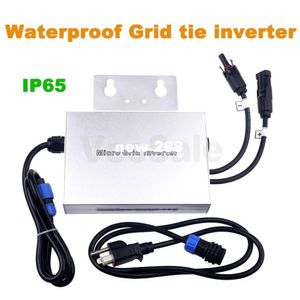 Freeshipping Impermeabile Grid Tie Inverter IP65 Inverter a onda sinusoidale pura da 300 W Inverter DC20-50V a 110 V CA per pannello 60 celle / 72 celle