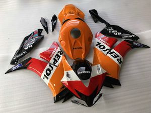 Injektionsfeoking Body Kit för Honda CBR1000RR 12 13 14 CBR 1000 RR 2012 2013 2014 CBR1000 CBR 1000RR Fairings Bodywork + Gifts GS17