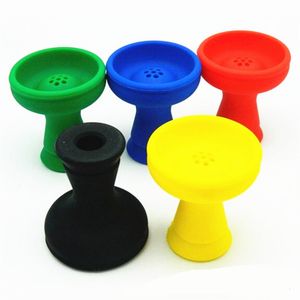 Silicone Shisha Bowl Smoking Accessory Hookah Head Nargile Bowls Replacement Portable Sheesha Bowls Tinfoil Bong