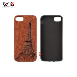 Natural Wooden TPU Custom Pattern Phone Cases For iPhone 6s 7 8 Plus 11 Pro Xs Xr XMax Shock proof Back Cover Shell Case