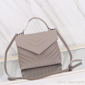 Classic Women Flap Shoulder Handbags V Wave Pattern Handle Bag Strap Crossbody Bag Lou Clutch Purse Lou Wrist Bag Female Designer Handbag