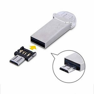 Wholesale usb flash adapter for sale - Group buy 1000pcs Portable Mini USB Flash Disk U Disk pin Micro USB OTG Cable Adapter Converter For Xiaomi HTC Samsung HuaWei Tablet Cabo