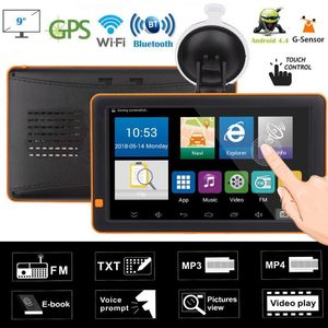 9 inç Araba GPS Navigator Otomobil Android Araç Kamyon Sat Nav Navigasyon RAM 512 M WIFI Bluetooth FM AV IN MP4 8G Haritaları Ile MP4