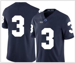 Niestandardowe mężczyźni Młodzież Kobiety Penn State Nittany Lions Ricky Slade #3 Football Jersey Rozmiar S-4xl lub Custom Dowolne nazwisko lub koszulka numer