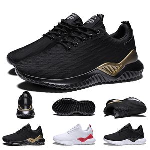 Cheap Sale Running Shoes For Men Women Triple Black White Gold Jogging Walking Tennis Mens Trainers Sports Sneakers Made in China