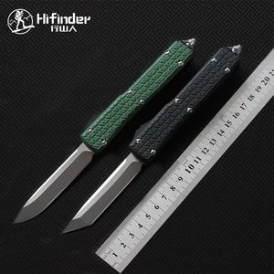 Hifinder version D2 blade knife 6061-T6 Aluminum handle camping survival outdoor EDC hunt Tactical tool dinner kitchen knife