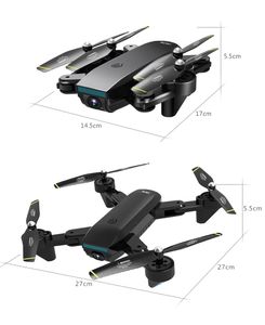 SG700-D 4K HD Dual Camera WIFI FPV Drone, Simulators, Optical Attitude Hold, Track Flight, Smart Follow, Take Photo by Gesture, Christmas Kid Gift, USEU