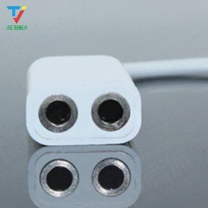 300pcs/lot Audio cables Splitter adapter Jack 3.5 mm to Dual 3.5mm Cable male to Female two lovers Plug Stereo earphone