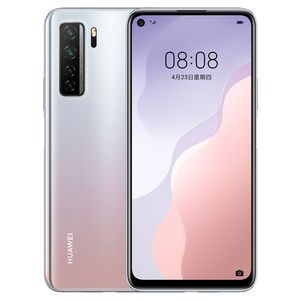 Original Huawei Nova 7 SE 7SE 5G Mobile Phone 8GB RAM 128GB 256GB ROM Kirin 820 Octa Core Android 6.5" Full Screen 64MP AR OTG 4000mAh Fingerprint ID Face Smart Cell Phone