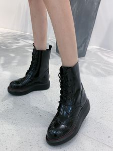 2020 Real Leather Sexy Martin Boots Gratis frakt Designer Kvinnor Skor Vigor Cool Vintage Ladies Ankel Boot Modern Stilish Fashion Boots