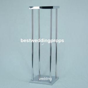 Ny stil Partihandel Bröllopsdekoration Silver Metal Candle Holder Best01263