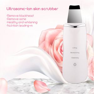 Ultrasonic Rosto Purificador De Pele USB Recarregável Cleaner Facial Peeling Vibração Remoção de Cravo Esfoliante Poros Ferramentas Limpador GGA2086