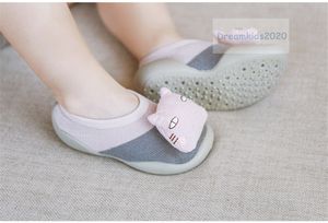 NOVITÀ Baby Boys Girls Toddlers Mocassini Antiscivolo Pantofola da pavimento per bambini da interno Animali per bambini Scarpe da ginnastica in cotone traspirante all'aperto Calzini, antiscivolo,