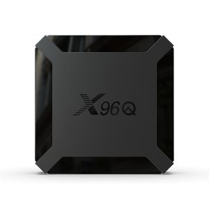 X96Q TV Kutusu Allwinner H313 Dörtlü Coer Android 10 OS 1GB 8GB 2GB 16GB 2.4GHz WiFi 4K