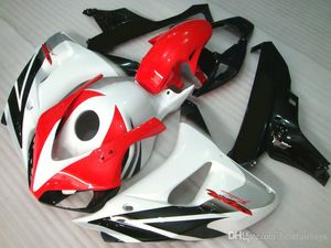 OEM Injection molding Fairings for Honda CBR1000RR 2006 2007 black red white fairing kit CBR 1000 RR 06 07 RT44