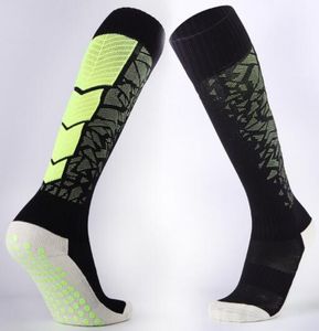 Billiga Dispensing Antiskid Fotboll Sock Tjockad Handduk Bottom Knä Längd Strumpor Bekväm Andas Socks Fotboll Straight Fitness Yakuda