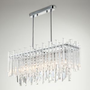 LED Işık Modern Kristal Avize Avrupa Kristal Avizeler Işıklar Armatür Hall Salon Ev İç Aydınlatma 3 Beyaz Işık Renk