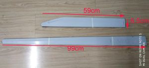 High quality stainless steel 4pcs side door body decoration trim door sucff bar protective plate with logo for Suzuki Vitara 2015-1750