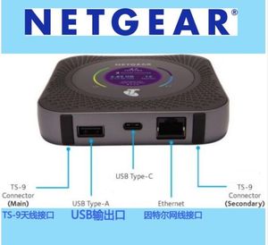 Au Edition Australia 버전 Tesltra 4G LTE Netgear Nighthawk M1 MR1100 4Gx 기가비트 LTE 모바일 듀얼 밴드 라우터 (잠금 해제) 고속