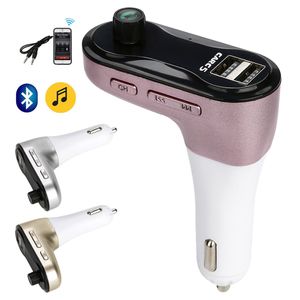 블루투스 자동차 키트 C5 FM 송신기 MP3 플레이어 변조기 USB 자동차 충전기 TF 카드 U 디스크 DC12V USB FM 송신기