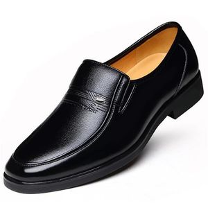 Winter Warm Men Leather Shoes With Velvet Male Dress Shoes Business Classic Square Toe Formal Leather Footwear