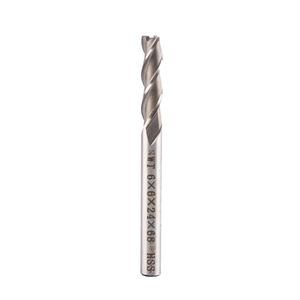 Freeshipping 10 adet End Mill Taşlama Freze Oyma Matkap Ucu Üç Flüt Ağaç İşleme CNC Torna Kesme Aletleri Büküm Çelik Matkap