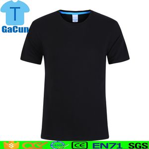 Hochwertiges 2019-Werbe-T-Shirt mit 1-farbigem Logo-Print-T-Shirt für Herren, Unisex-Kleidung, lose gerade Oberteile, T-Shirts, 20 Stück pro Los