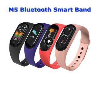 M5 Smart Bracelet Bluetooth Call Fitness Tracker Smart Band Heart Rate Blood Pressure Pedometer Sports Watch Men pk M4 M3