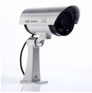 Blinkende LED-rote gefälschte Überwachungs-Dummy-Bullet-Kamera, Heimüberwachungskameras