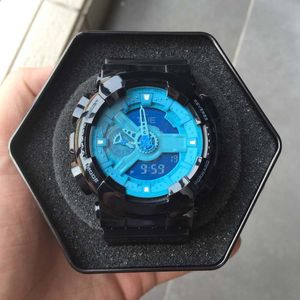 Nouvelle mode arrivée hommes style militaire montres multifonction auto LED choc numérique montres de sport à quartz pour homme mâle Studen3225