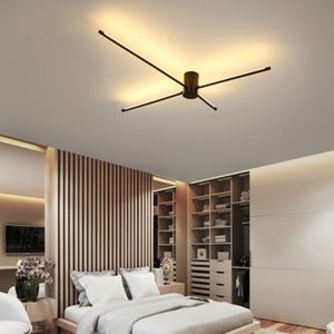 Nordic loft led ceiling lamp concise minimalist design living room bedroom model room lights