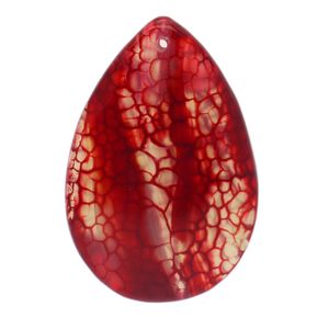 Mode Loose Multicolor Gemstone Smycken Vattendroppe Agate Pendant Halsband Tillbehör