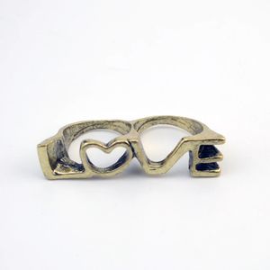 Brązowe retro miłosne pierścionki dla zabytkowe kobiety czeskie biżuterię imprezową