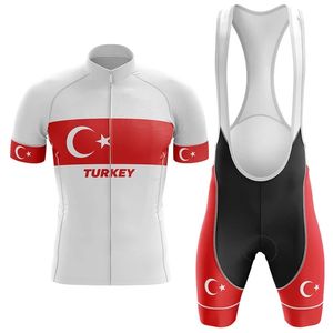 2022 Turkey Cycling Jersey Set Summer Mountain Bike Clothing Pro Bicycle Jersey Sportswear Suit Maillot Ropa Ciclismo