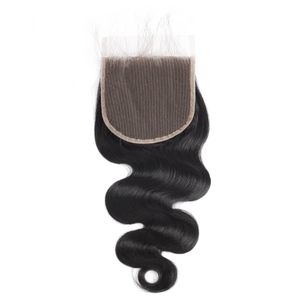 10A Brazilian Human Hair 5*5 Transparent Swiss HD Lace Closure for Women All Ages Peruvian Body Wave Straight Free Part