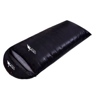 Outdoor Hiking Camping Equipment Envelope Warm Duck Down Sleeping Bag Ultralight Water Resistant Sacos De Dormir Compression Bag