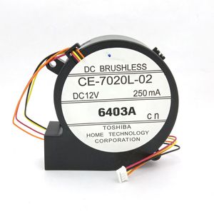 EB-C760X/C764XN/C765XN Projektör Soğutma Fanı için Yeni Orijinal CE-7020L-02 DC12V 250MA