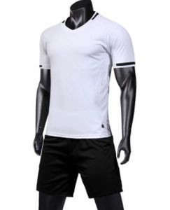 新しい到着空白のサッカージャージー＃705-1901-14カスタマイズ熱い販売トップ品質クイック乾燥Tシャツ制服ジャージーサッカーシャツ