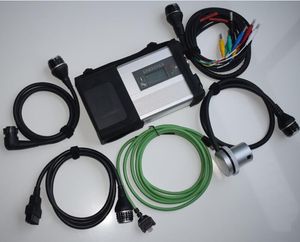 最新のMBスターC5 SD Connect OBD2 Tool + 2023、.12VソフトウェアSSD DTS/ MB CARS用