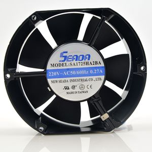 SA1725HA2BA Kulka Osiowa Szafka Przepływu Wentylator chłodzący AC 220 V 0.27a 36 W 2600 rpm 17251 17 cm 172 * 150 * 51mm 2 Przewody 50 / 60Hz