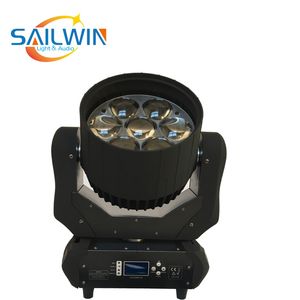 Dj moving heads Wash 7x40w rgbw Beam Wash Zoom moving head led wash light 4 in1 stage light