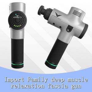 New Arrival Massage Gun Percussion Massager Muscle Vibrating Relaxing Tools Therapy Fitness Trainer Deep Relax Fascia Gun Device