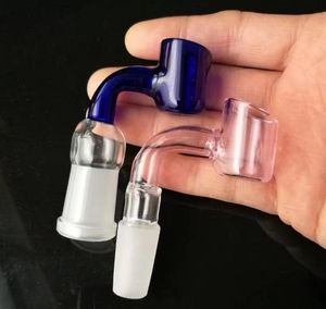 Farbe Rauch Starren Schalter Glas Bongs Zubehör, Glas Rauchpfeifen bunte Mini-Mehrfarben Handpfeifen Bestes Löffelglas
