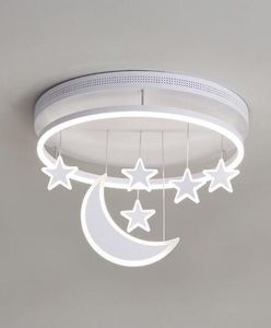 Ny Princess Tjej Barnrum Taklampor Modern LED Lighting Ytfäste med fjärrkontroll Inomhuslampa Lampara Techo Myy