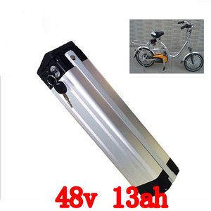 Batterie 48v 1000w batterie de vélo électrique 48V 13AH batterie au Lithium 48V 13ah avec chargeur 30A BMS et 54.6V 2A hors taxes