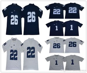 Uomini Penn State Nittany PSU College Football Uomo Donna Bambini 1 Joe Paterno 22 John Cappelletti 26 Saquon Barkley Maglie