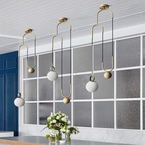 Retro Loft Restaurant Lift Lighting Industrial Creative Pulley Hanging Light Sala da pranzo BAR Kitchen Designer Led Lights