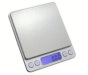 Escala de peso portátil 500 g x 0.01 g Balanzas de cocina de alta precisión electrónica Balanza electrónica Máquina de pesaje de bolsillo digital