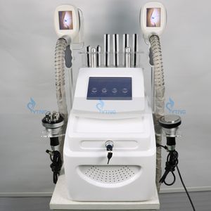 Eficaz 4 Funções Fat Freeze Slimming Machine Congelamento de gordura RF Ultrasonic Fat Removal Lipolaser Lipo Laser Melhor Cool Slimming Machine